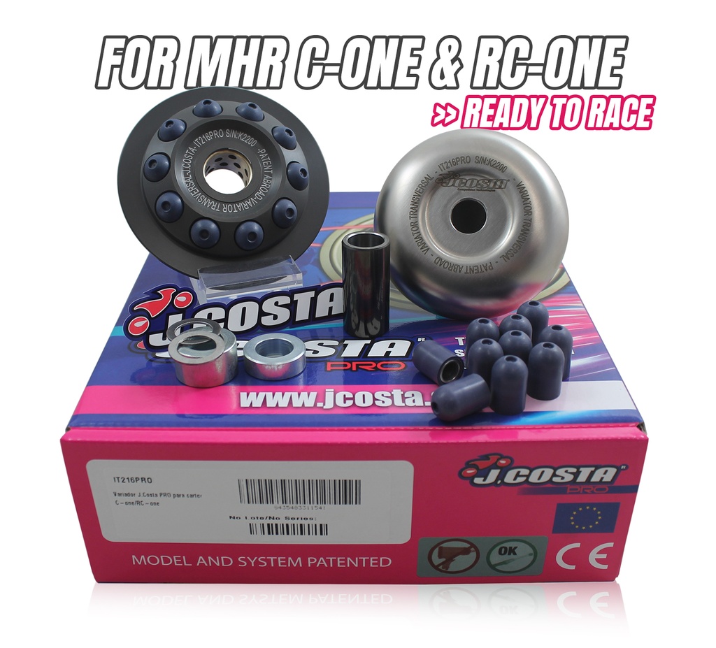 Variatore J.Costa PRO per Piaggio e MHR C-One &amp; RC-One (Competizione)