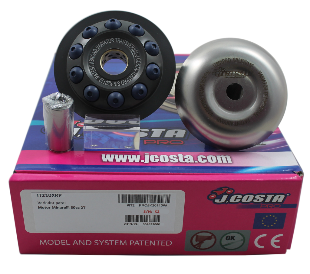 Variatore J.Costa PRO per Motori Minarelli 50 (Albero a gomiti di 16&quot;)