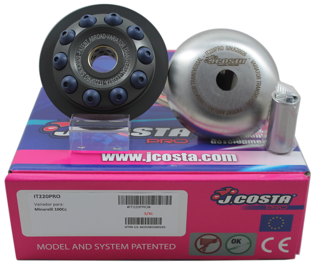 Variatore J.Costa PRO per Motori Minarelli 100