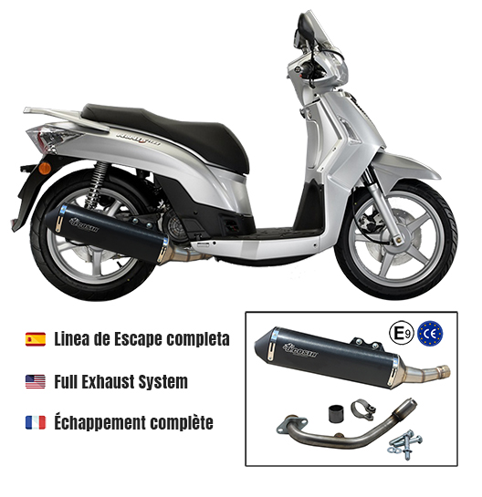Escape Racing para: Kymco Agility 125/150 16&quot; - Agility City 125/150 - People S 125/150 (disk brake)