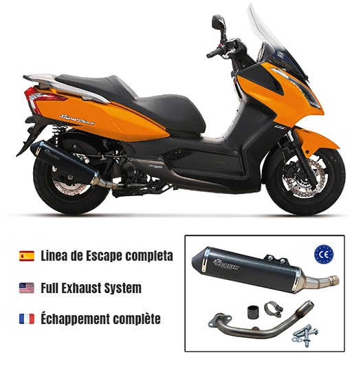 Exhaust system for Kymco Superdink 125