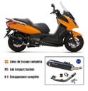 [JC618ESTRACING] Pot d'échappement pour Kymco Superdink 125