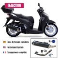 [JC64102ESTRACING] Pot d'échappement Racing pour Honda SH ESP 125i