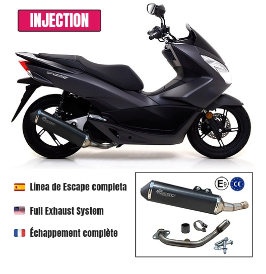 Marmitta Racing per Honda PCX 125 (Motori eSP)