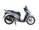 Echappement Sport Carbon catalysé et homologué pour Honda SH 125 (&lt;2013)