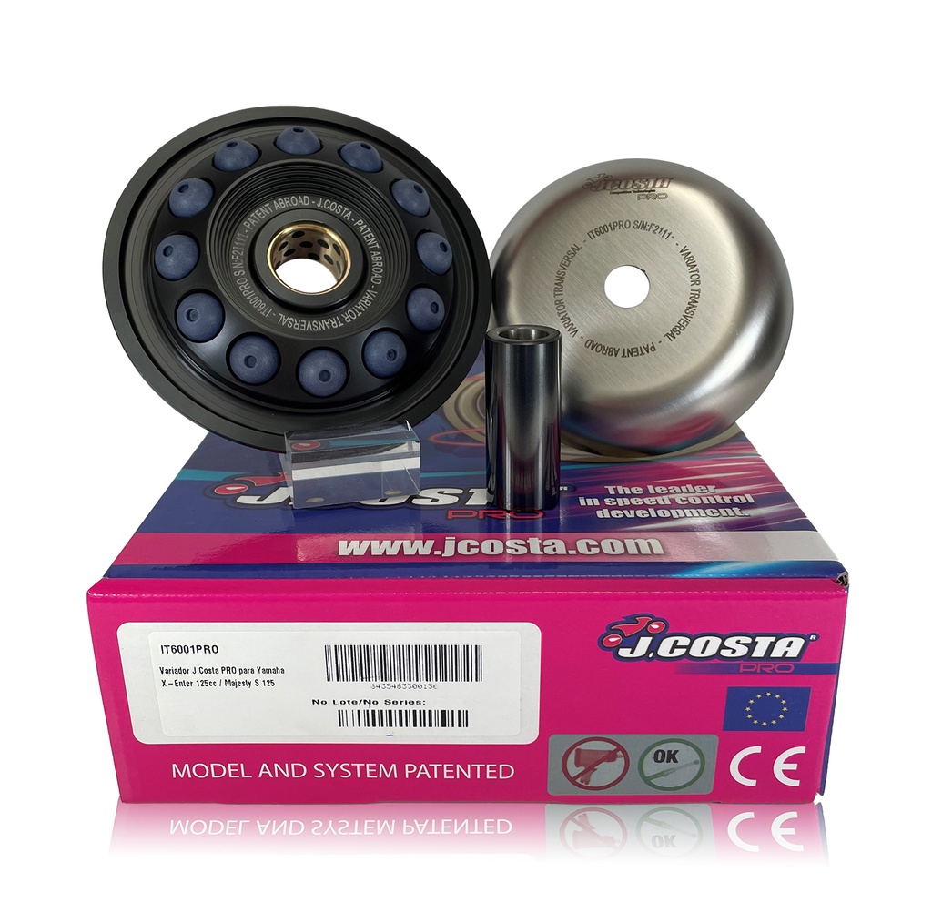 Variateur Pro J.Costa Pour Yamaha X Max 125cc / X City 125cc - Performance