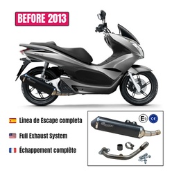 [JC6412ESTRACING] Exhaust Racing for Honda PCX 125 (Before 2013)